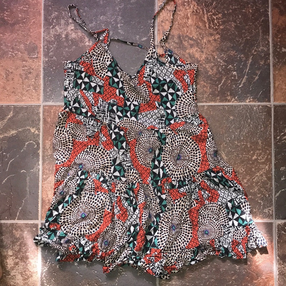 Multi colored dress